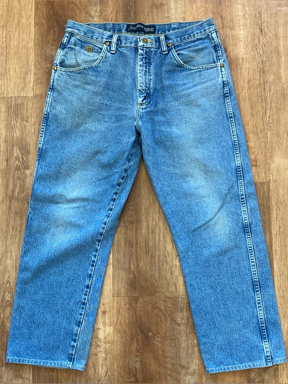 Wrangler George Strait Jeans Mens 34x30 Cowboy Cut Relaxed Fit 31MGSHD Western